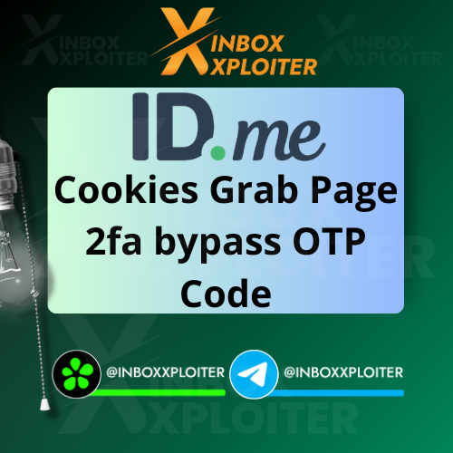 ID.ME Cookies Page 2fa Bypass OTP Code